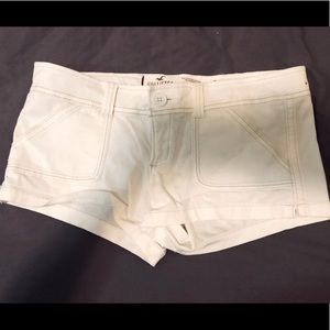 White Hollister Shorts